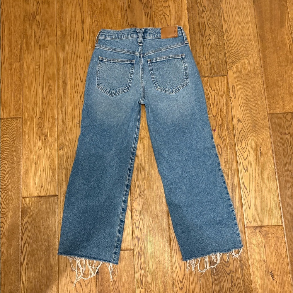 J. Crew Straight Leg Blue Jeans